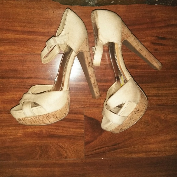 Cork screw platform 6inch heels - Picture 3 of 6